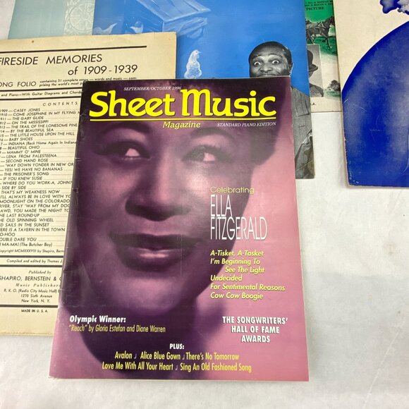Vintage Music and Lyric Sheets Books Mixed Lot of 11 - Picture 5 of 10